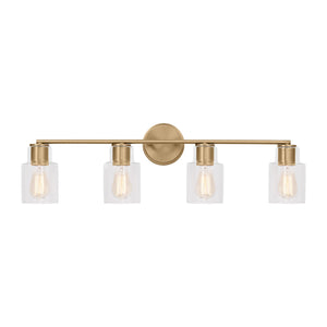 Visual Comfort Studio - DJV1004SB - Four Light Bath - Sayward - Satin Brass