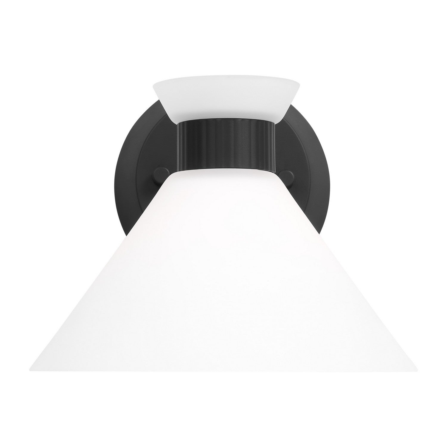 Visual Comfort Studio - DJV1011MBK - One Light Wall Sconce - Belcarra - Midnight Black