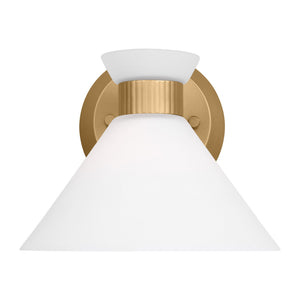 Visual Comfort Studio - DJV1011SB - One Light Wall Sconce - Belcarra - Satin Brass