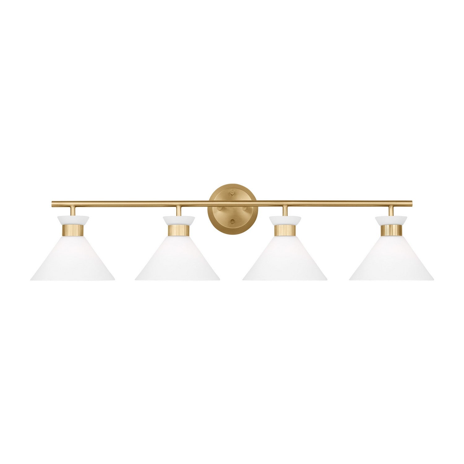 Visual Comfort Studio - DJV1014SB - Four Light Bath - Belcarra - Satin Brass