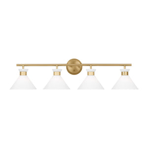 Visual Comfort Studio - DJV1014SB - Four Light Bath - Belcarra - Satin Brass