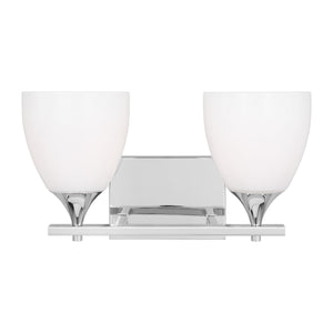 Visual Comfort Studio - DJV1022CH - Two Light Bath - Toffino - Chrome