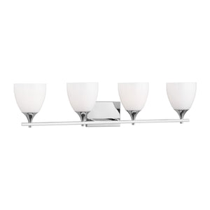 Visual Comfort Studio - DJV1024CH - Four Light Bath - Toffino - Chrome