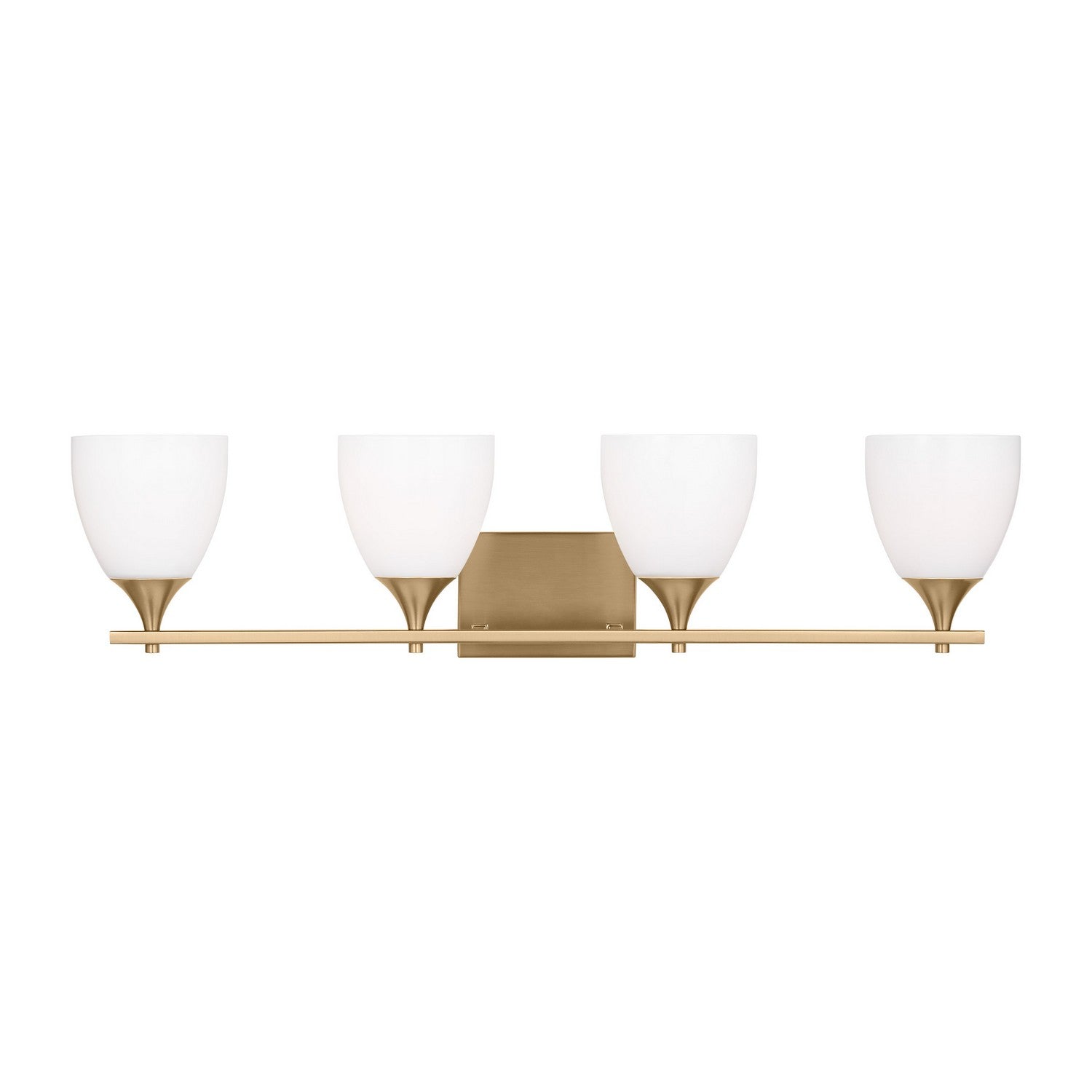 Visual Comfort Studio - DJV1024SB - Four Light Bath - Toffino - Satin Brass