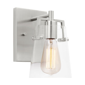 Visual Comfort Studio - DJV1031BS - One Light Wall Sconce - Crofton - Brushed Steel