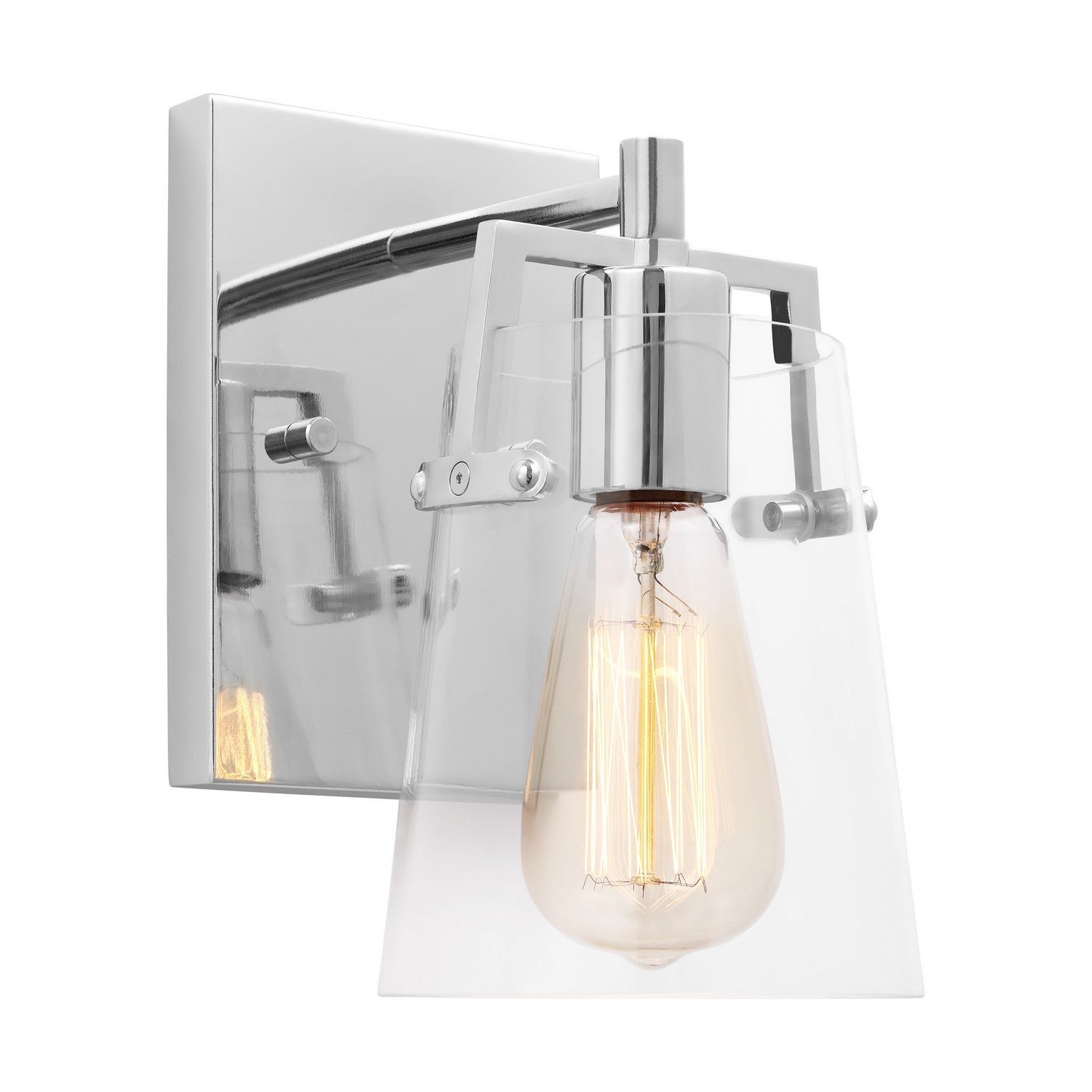 Visual Comfort Studio - DJV1031CH - One Light Wall Sconce - Crofton - Chrome