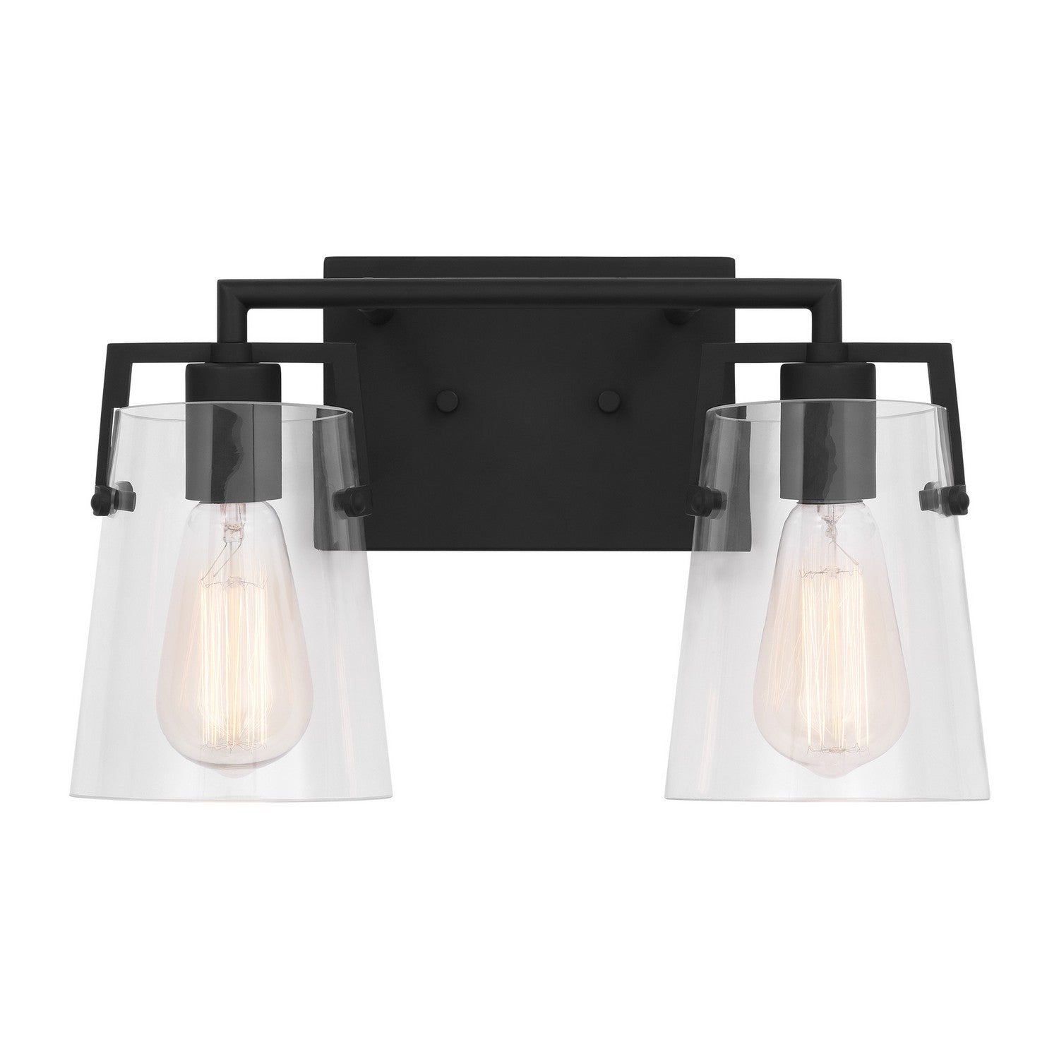 Visual Comfort Studio - DJV1032MBK - Two Light Bath - Crofton - Midnight Black