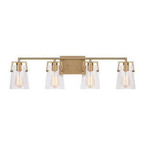 Visual Comfort Studio - DJV1034SB - Four Light Bath - Crofton - Satin Brass