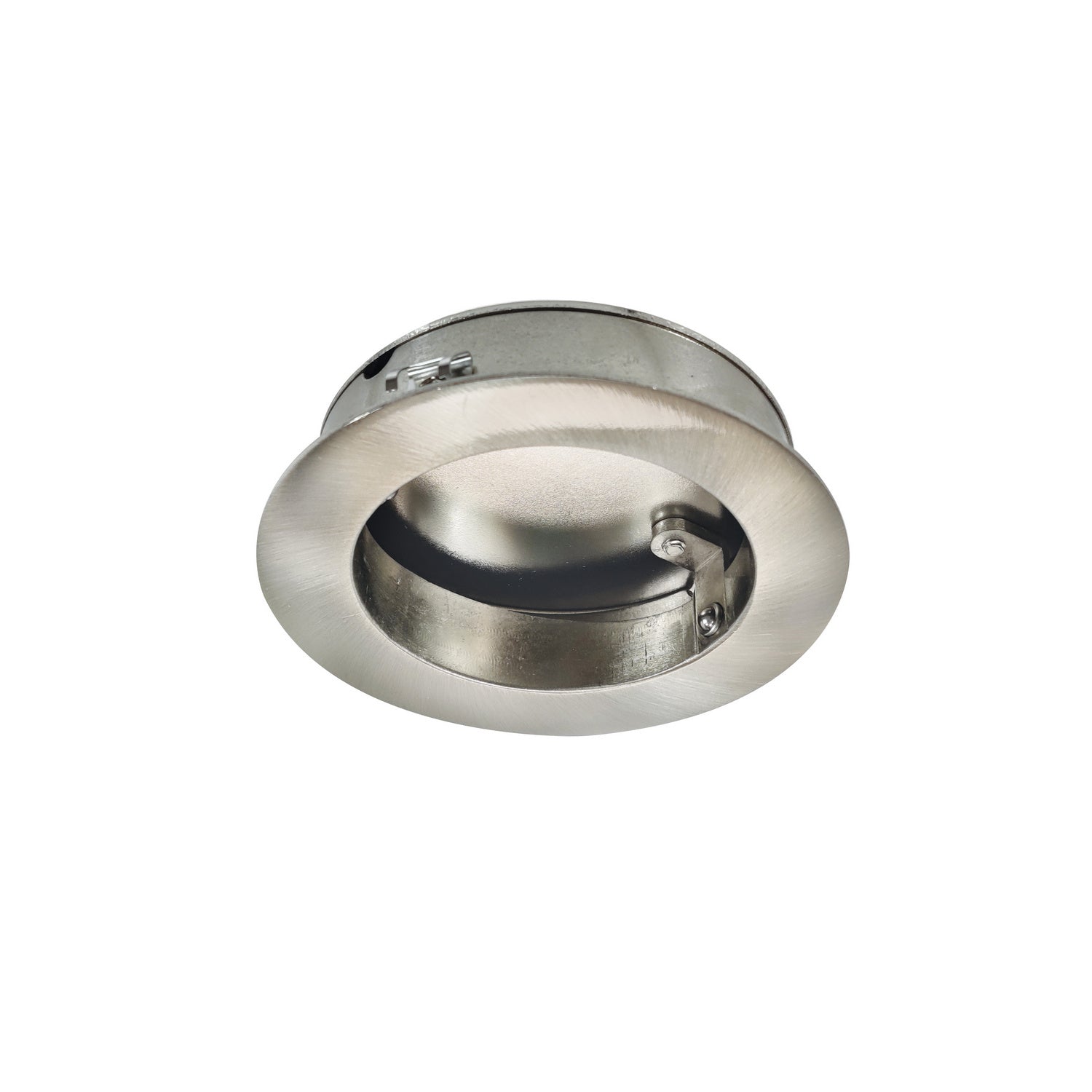 Nora Lighting - NMP-ARECBN - Recessed Flange Accessory - Sl LED Undercab Puck Ligh - Brushed Nickel