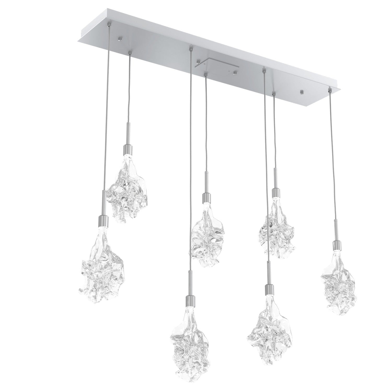 Hammerton Studio - PLB0059-07-CS-BC-C01-L1 - LED Linear Pendant - Blossom - Classic Silver