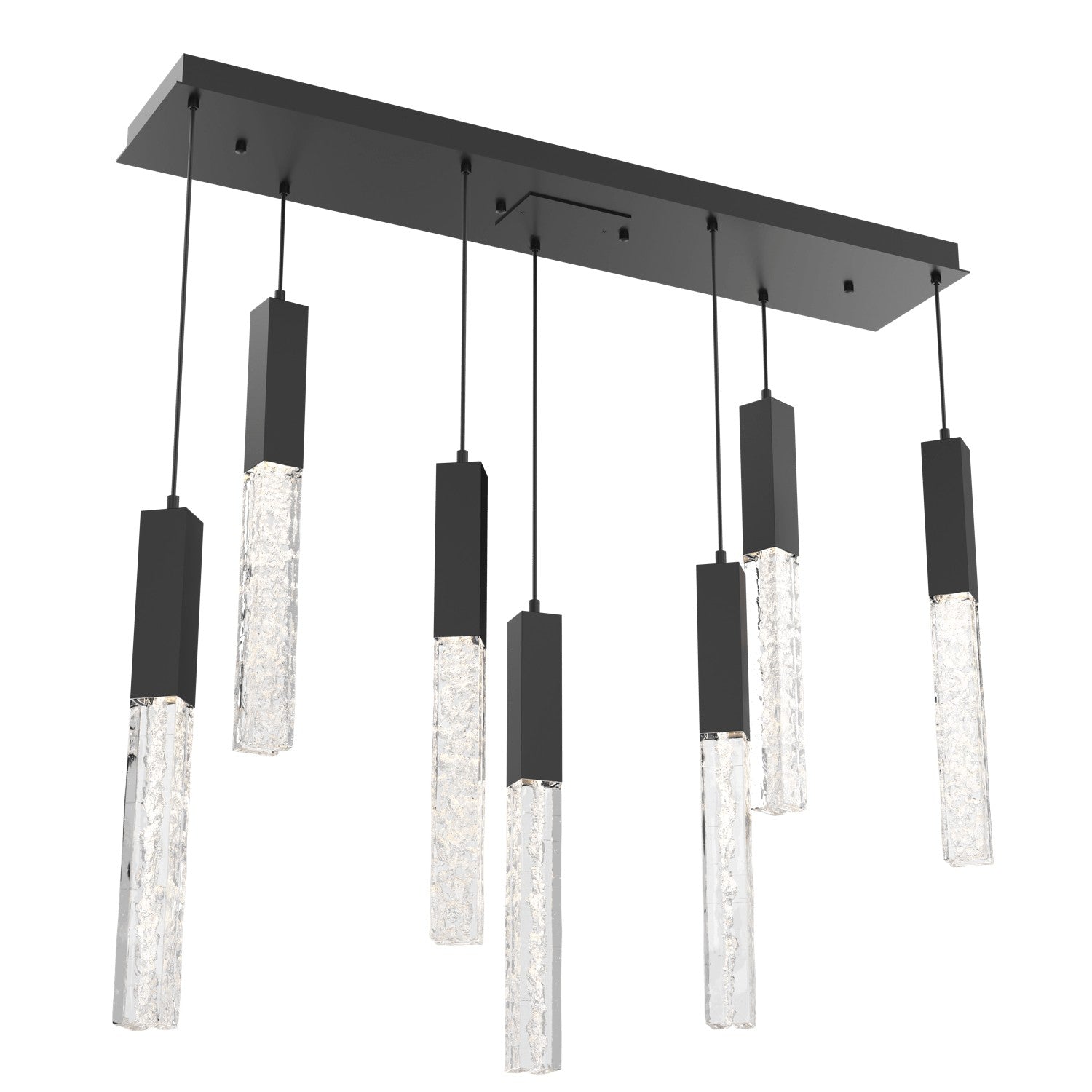 Hammerton Studio - PLB0060-07-MB-GC-C01-L3 - LED Pendant - Axis - Matte Black