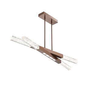 Hammerton Studio - PLB0060-50-BB-GC-001-L1 - LED Linear Suspension - Axis - Burnished Bronze