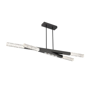 Hammerton Studio - PLB0060-64-GP-GC-001-L1 - LED Linear Suspension - Axis - Graphite