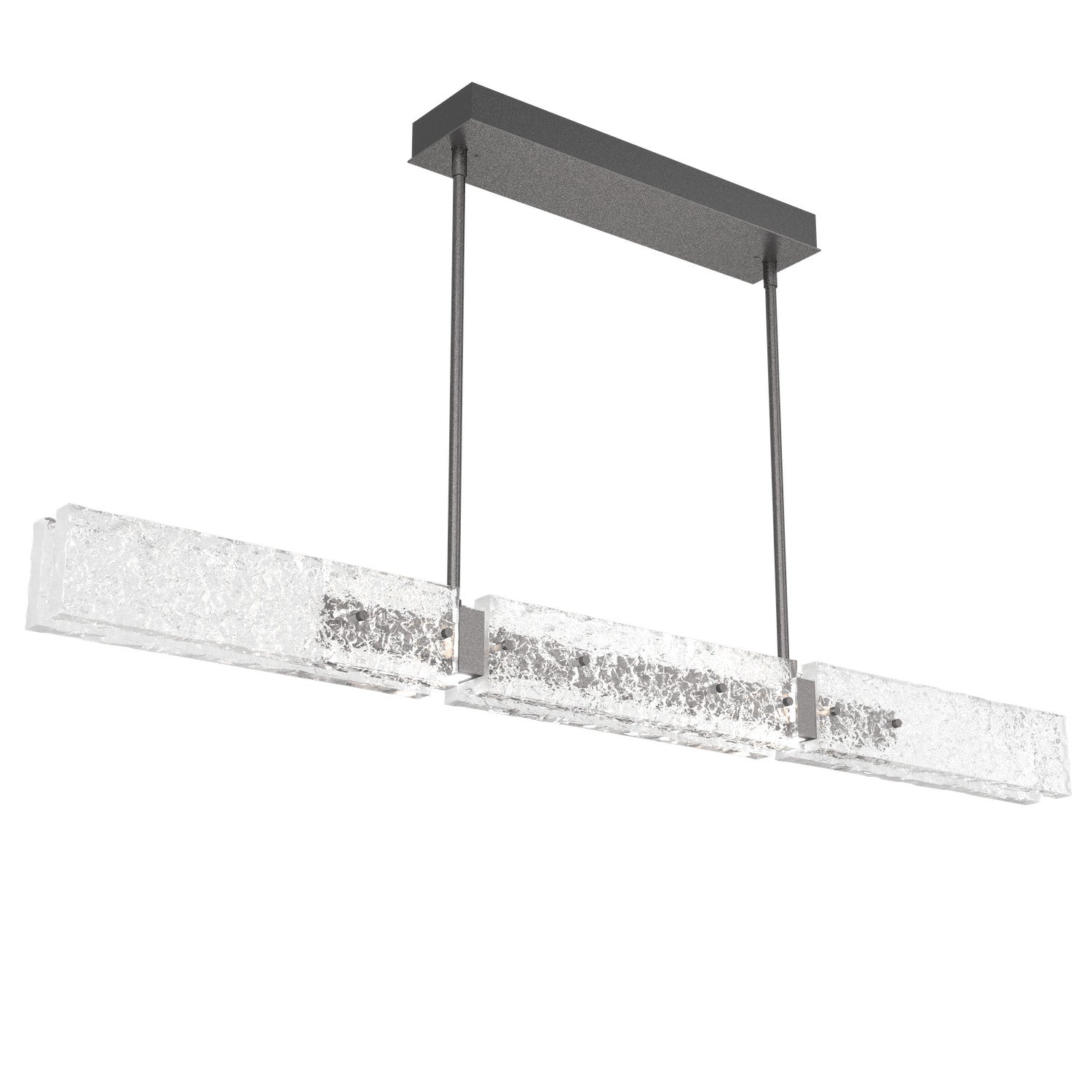 Hammerton Studio - PLB0061-50-GP-GC-001-L1 - LED Chandelier - Glacier - Graphite