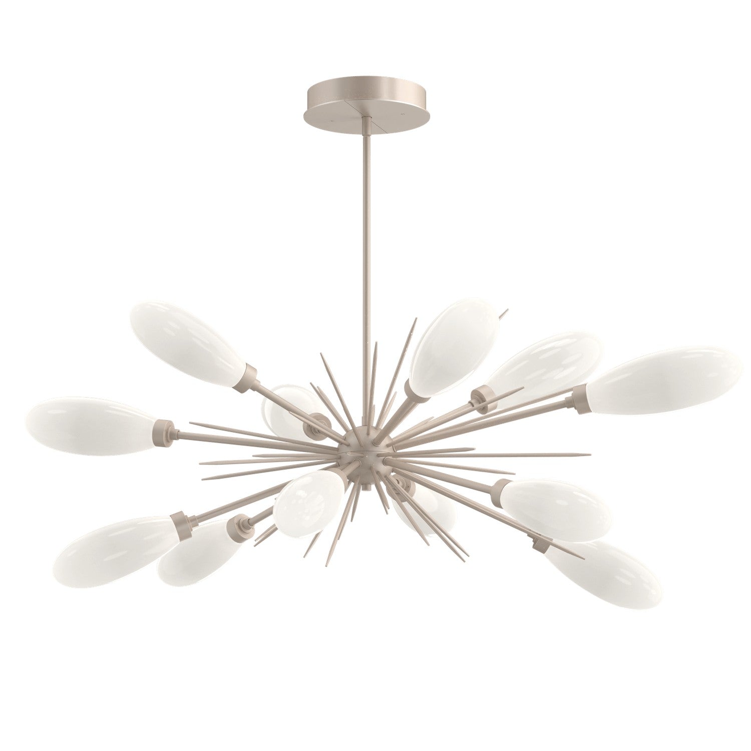 Hammerton Studio - PLB0071-0A-BS-WL-001-L3 - LED Chandelier - Fiori - Beige Silver