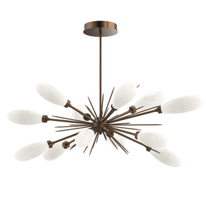 Hammerton Studio - PLB0071-0A-FB-WL-001-L3 - LED Chandelier - Fiori - Flat Bronze