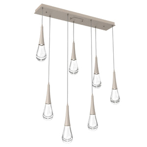 Hammerton Studio - PLB0078-07-BS-C-C01-L1 - LED Linear - Raindrop - Beige Silver