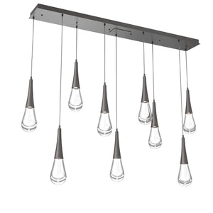 Hammerton Studio - PLB0078-09-GP-C-C01-L1 - LED Linear - Raindrop - Graphite