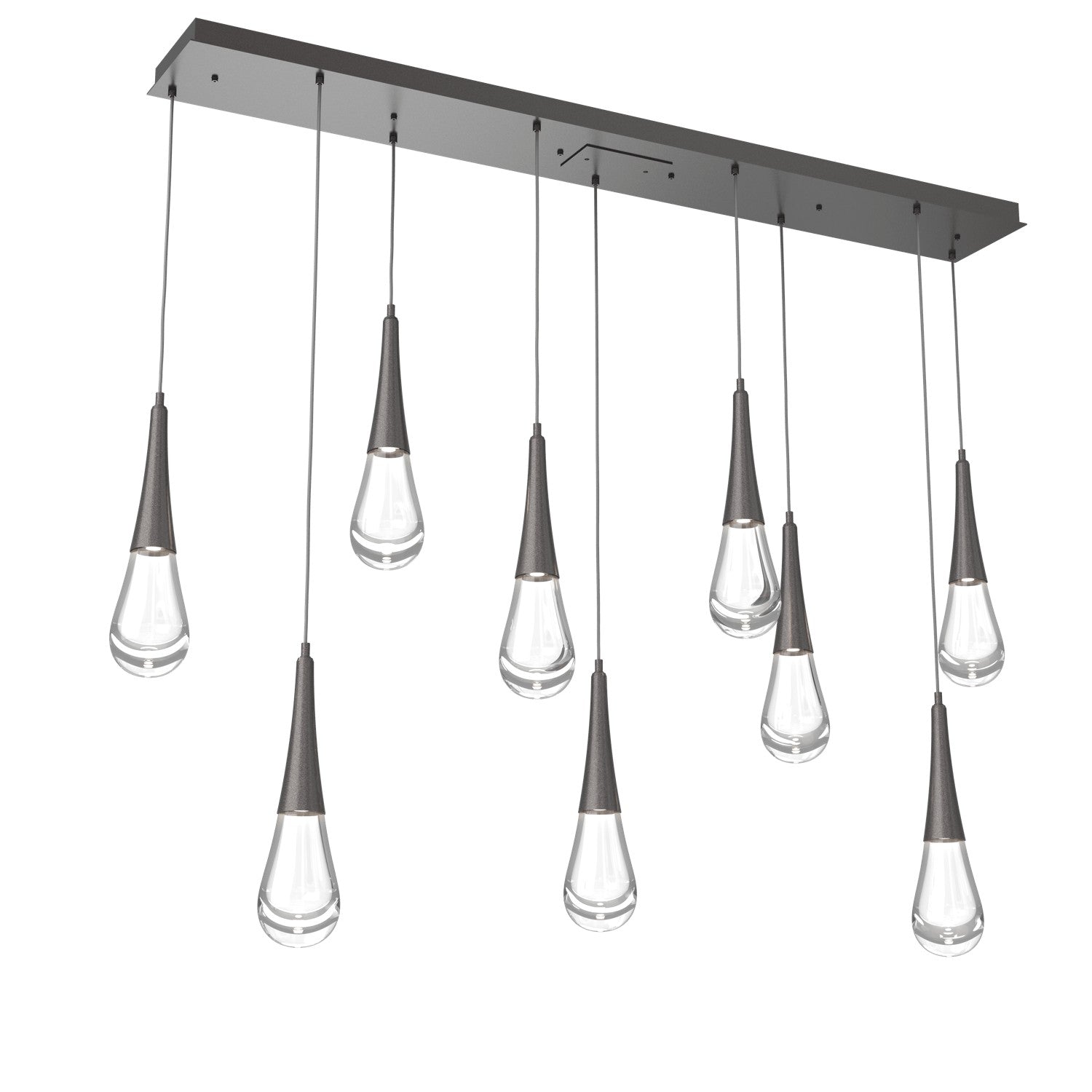 Hammerton Studio - PLB0078-09-GP-C-C01-L3 - LED Linear - Raindrop - Graphite