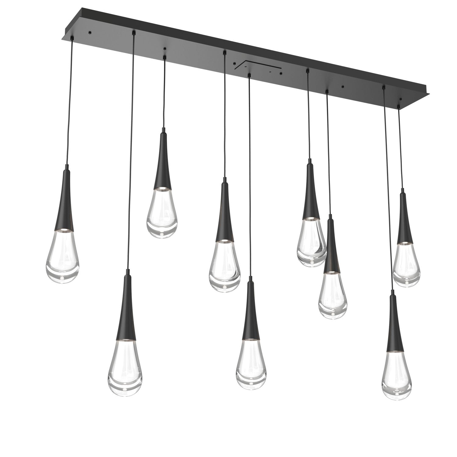 Hammerton Studio - PLB0078-09-MB-C-C01-L1 - LED Linear - Raindrop - Matte Black