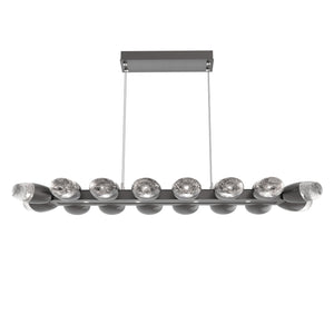 Hammerton Studio - PLB0079-48-GP-PC-CA1-L3 - LED Linear Suspension - Pebble - Graphite