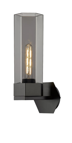 Innovations - 427-1W-BK-G427-14SM - LED Wall Sconce - Downtown Urban - Matte Black