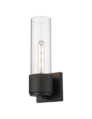 Innovations - 428-1W-BK-G428-12CL - LED Wall Sconce - Downtown Urban - Matte Black