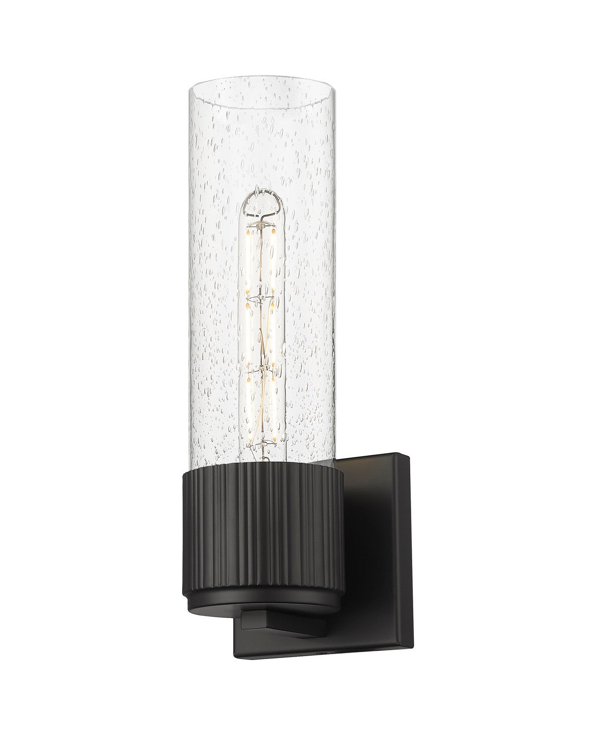 Innovations - 428-1W-BK-G428-12SDY - LED Wall Sconce - Downtown Urban - Matte Black