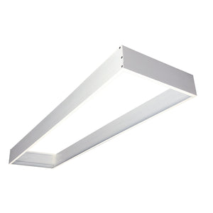 Nora Lighting - NPDBL-14DDFK/W - Slide-in Frame for Surface Mounting - LED Lay-In Panel Light - White