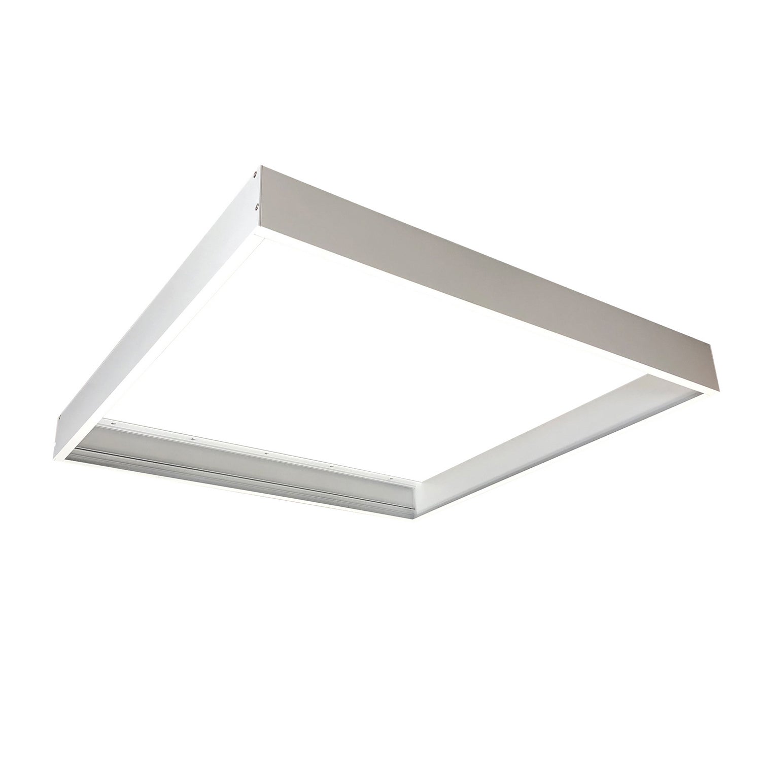 Nora Lighting - NPDBL-22DFK/W - Slide-in Frame for Surface Mounting Panels - LED Lay-In Panel Light - White