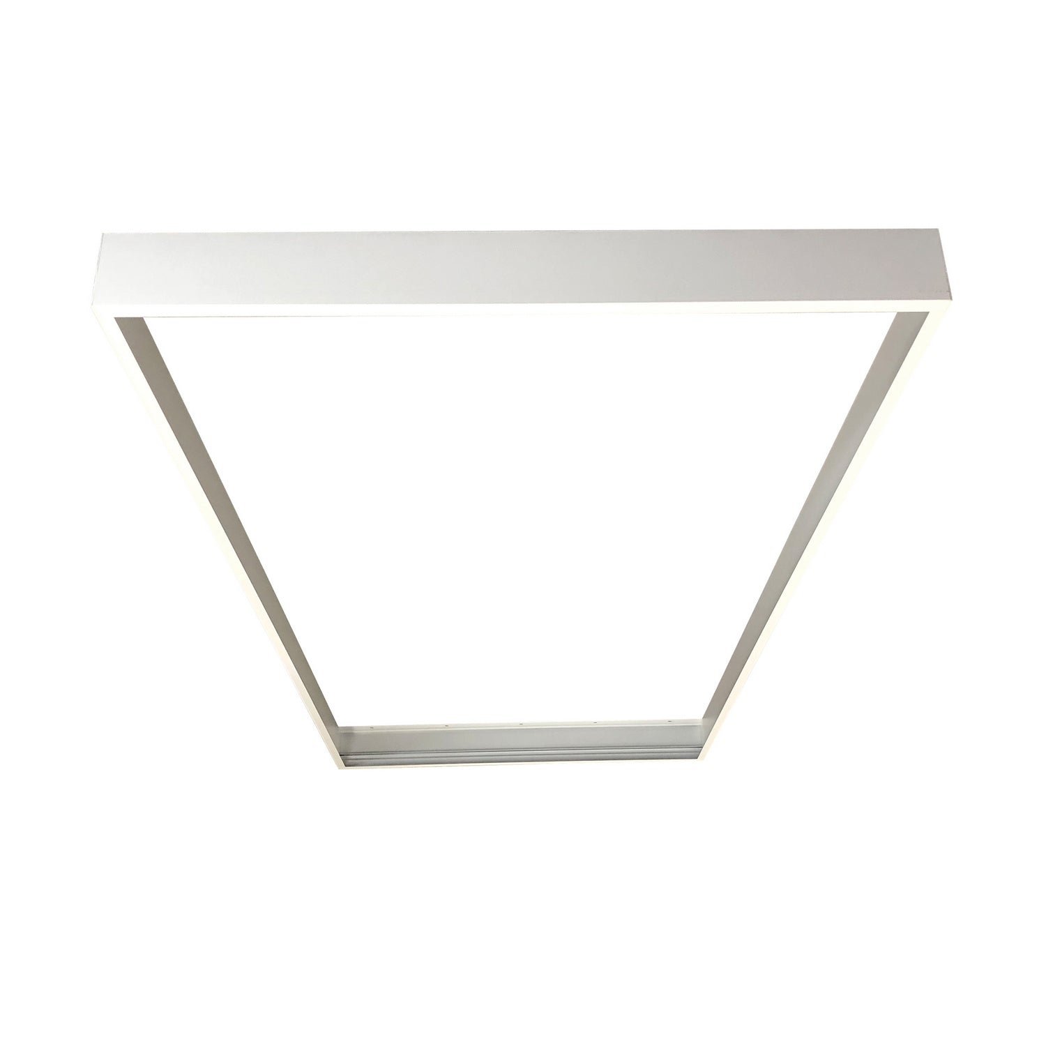 Nora Lighting - NPDBL-24DFK/W - Slide-in Frame for Surface Mounting Panels - LED Lay-In Panel Light - White