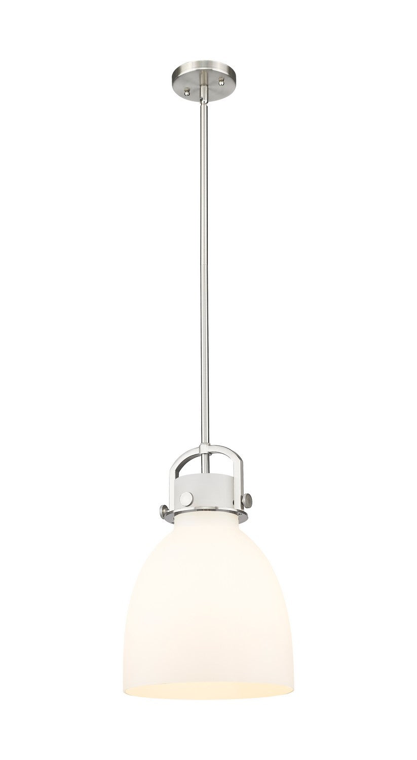 Innovations - 410-1SM-SN-G412-10WH - One Light Pendant - Downtown Urban - Satin Nickel