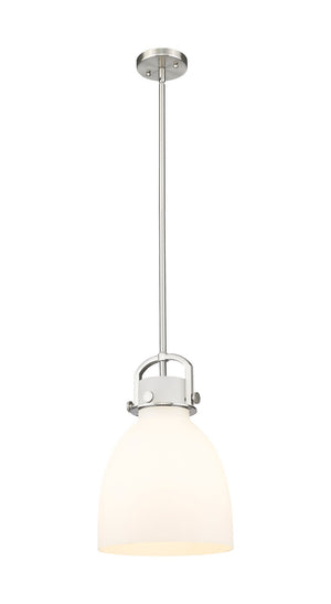 Innovations - 410-1SM-SN-G412-10WH - One Light Pendant - Downtown Urban - Satin Nickel