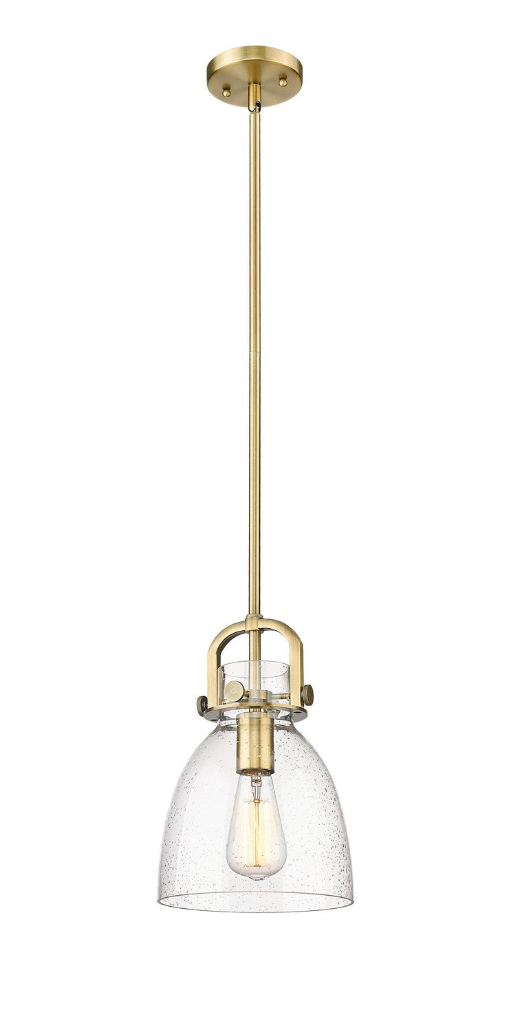 Innovations - 410-1SS-BB-G412-8SDY - One Light Pendant - Downtown Urban - Brushed Brass