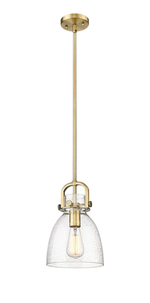 Innovations - 410-1SS-BB-G412-8SDY - One Light Pendant - Downtown Urban - Brushed Brass