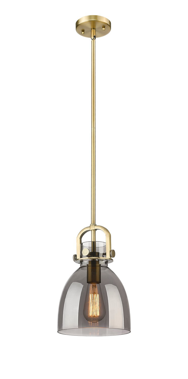 Innovations - 410-1SS-BB-G412-8SM - One Light Pendant - Downtown Urban - Brushed Brass