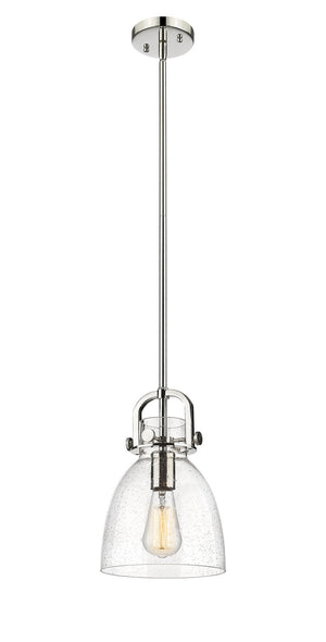 Innovations - 410-1SS-PN-G412-8SDY - One Light Pendant - Downtown Urban - Polished Nickel