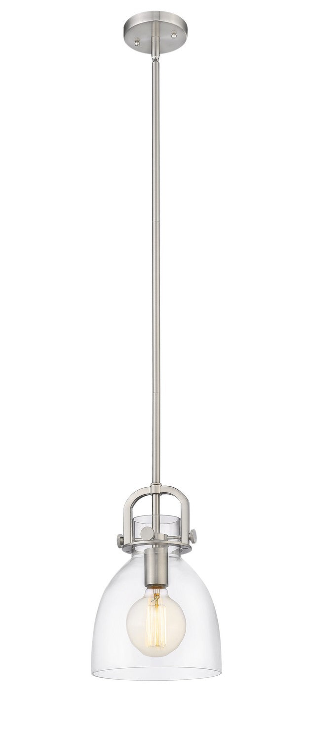 Innovations - 410-1SS-SN-G412-8CL - One Light Pendant - Downtown Urban - Satin Nickel