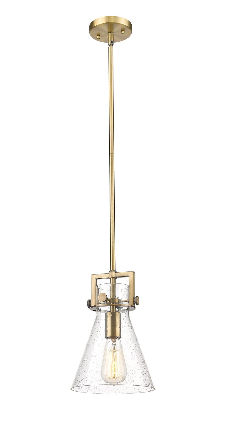 Innovations - 411-1SS-BB-G411-8SDY - One Light Pendant - Downtown Urban - Brushed Brass