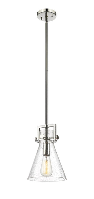 Innovations - 411-1SS-PN-G411-8SDY - One Light Pendant - Downtown Urban - Polished Nickel