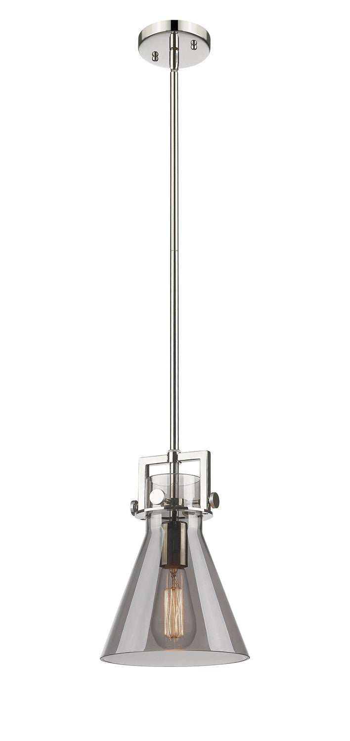 Innovations - 411-1SS-PN-G411-8SM - One Light Pendant - Downtown Urban - Polished Nickel