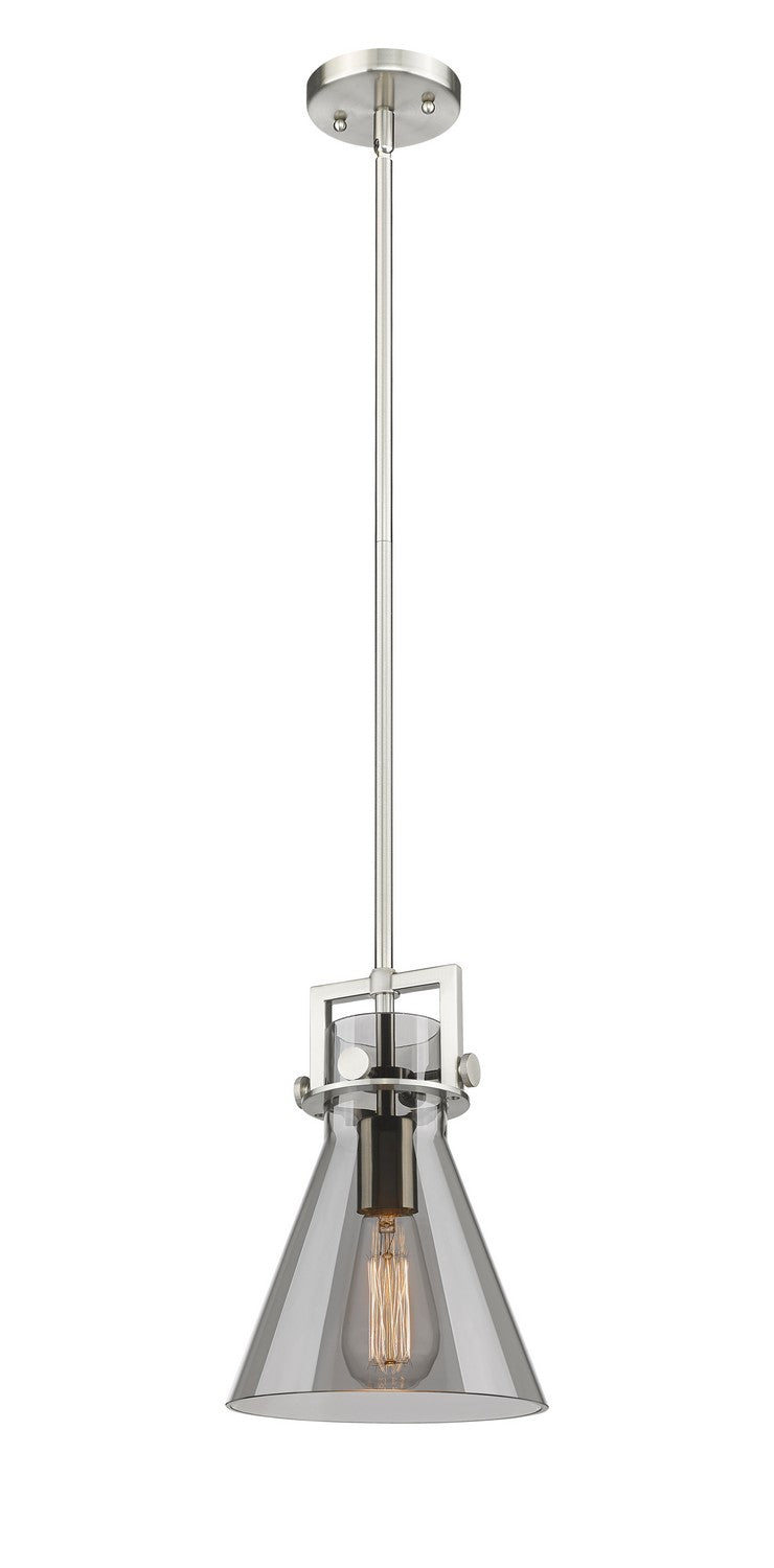 Innovations - 411-1SS-SN-G411-8SM - One Light Pendant - Downtown Urban - Satin Nickel