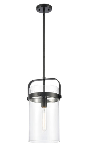 Innovations - 413-1SM-BK-G413-1S-8CL - LED Pendant - Downtown Urban - Matte Black