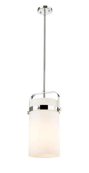 Innovations - 413-1SM-PN-G413-1S-8WH - LED Pendant - Downtown Urban - Polished Nickel