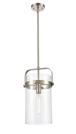 Innovations - 413-1SM-SN-G413-1S-8CL - LED Pendant - Downtown Urban - Satin Nickel