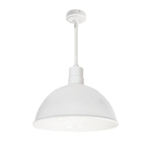 Nora Lighting - NRLM-16ST2540WWLE4/24 - Stem Mounted LED Shade - LED Rlm - White Outer / White Inner