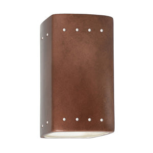 Justice Designs - CER-0920W-ANTC - Lantern - Ambiance - Antique Copper