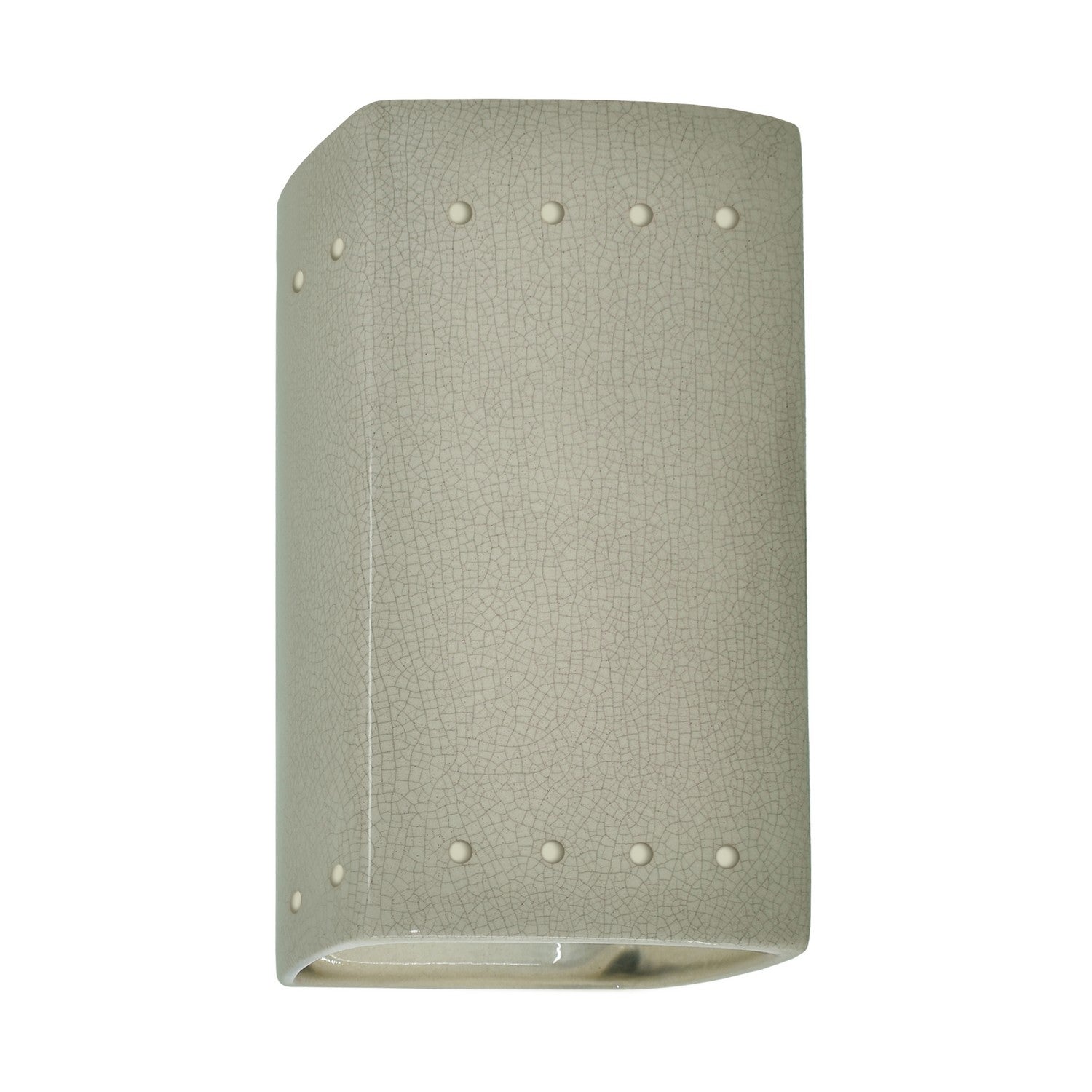 Justice Designs - CER-0920W-CKC - Lantern - Ambiance - Celadon Green Crackle