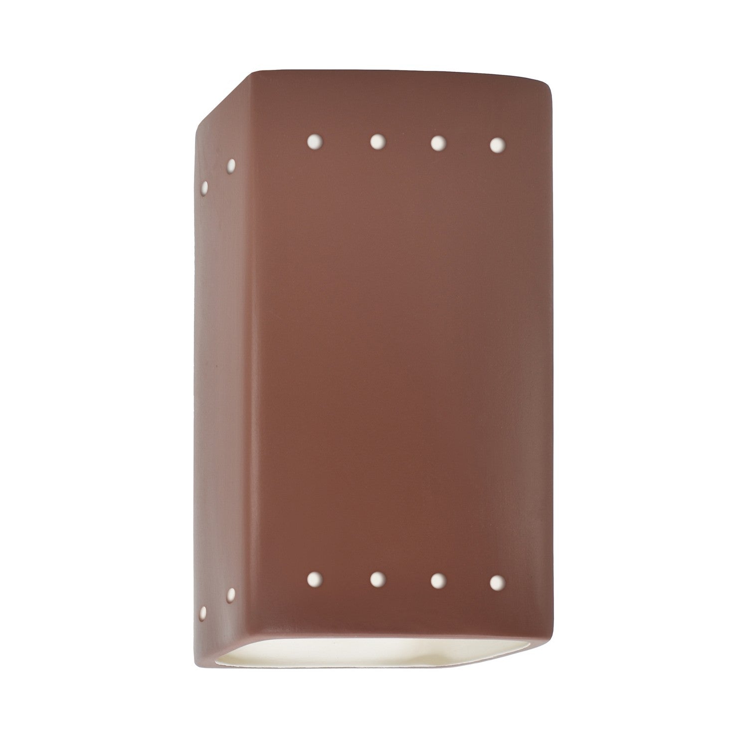 Justice Designs - CER-0920-CLAY-LED1-1000 - Sconces - Pocket