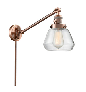 Innovations - 237-AC-G172-LED - LED Swing Arm Lamp - Franklin Restoration - Antique Copper